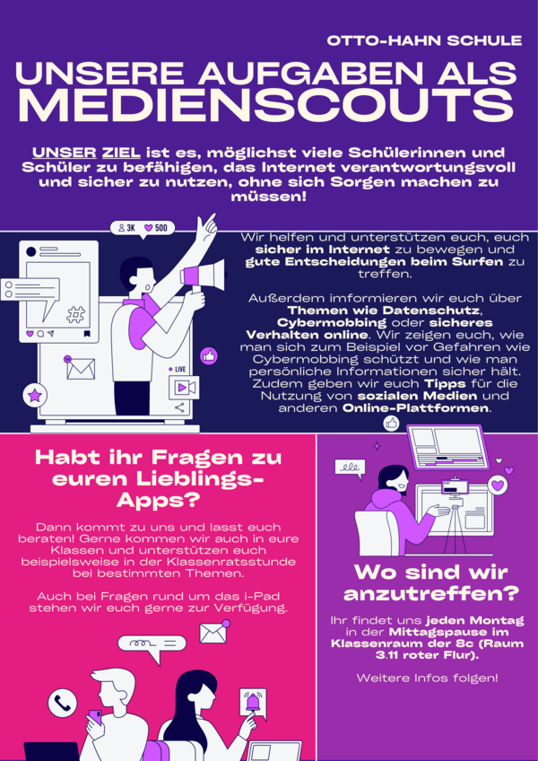 Aufgaben Medienscouts